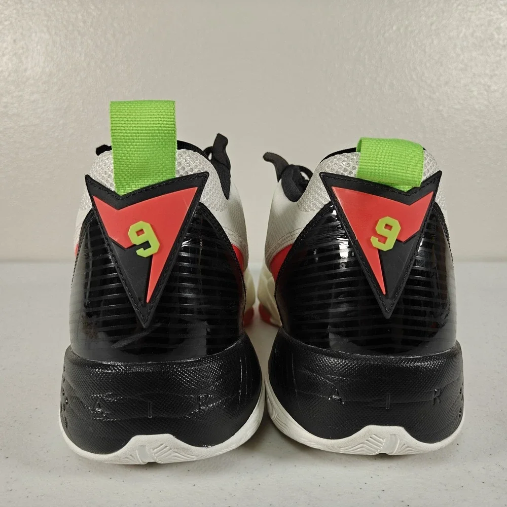 Nike Air Jordan Zoom 92 Sail Men Sz 14 Shoes Black White Basketball CK9183-100